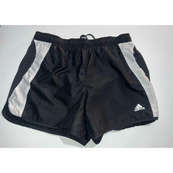 Adidas women’s black running shorts with lining - Picture 1 of 10
